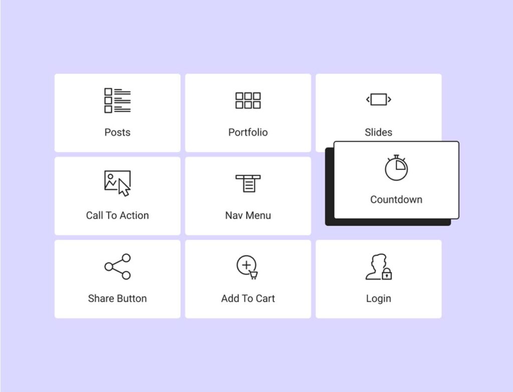 มากกว่า 100 widget elementor ให้เลือกใช้
