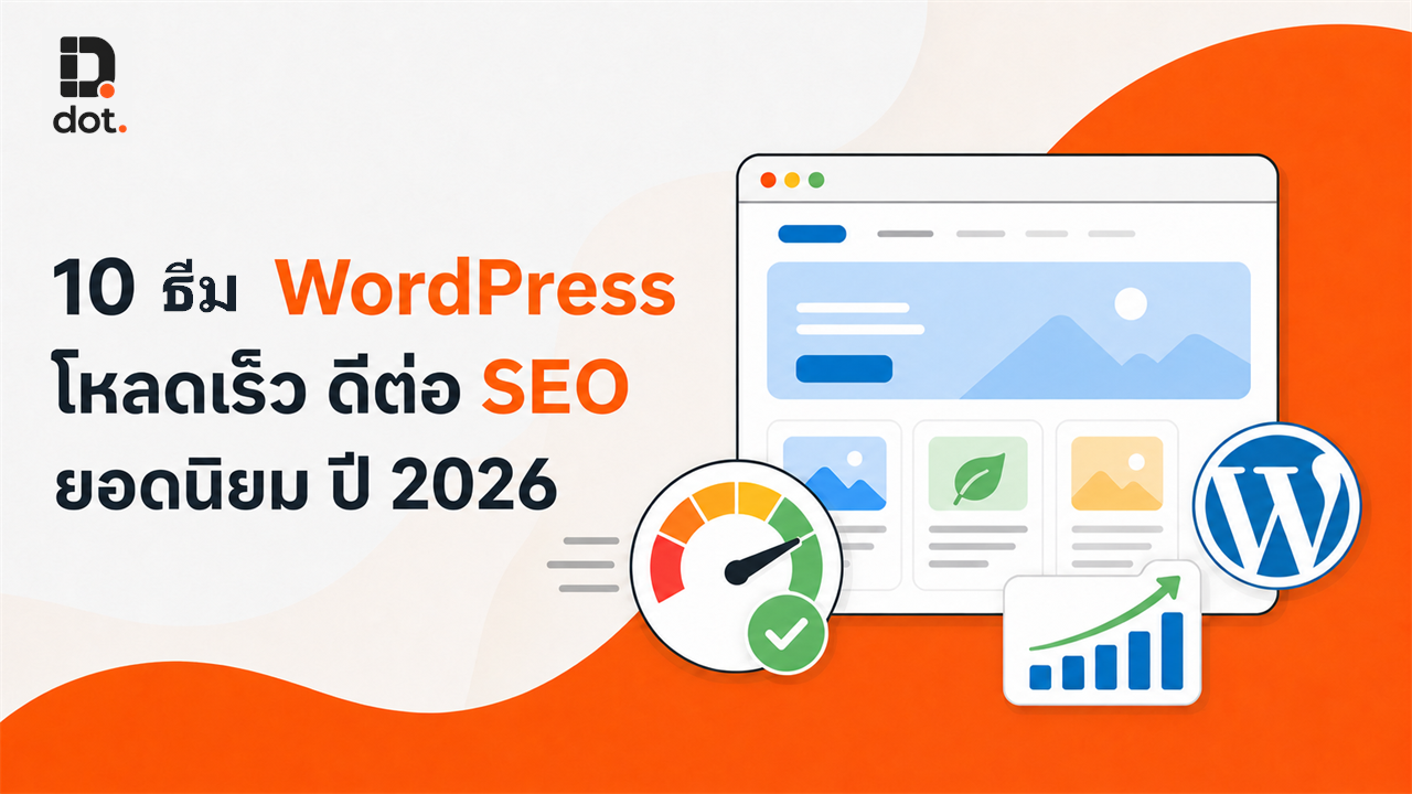 10 ธีม WordPress โหลดเร็ว ดีต่อ SEO ยอดนิยม ปี 2026
